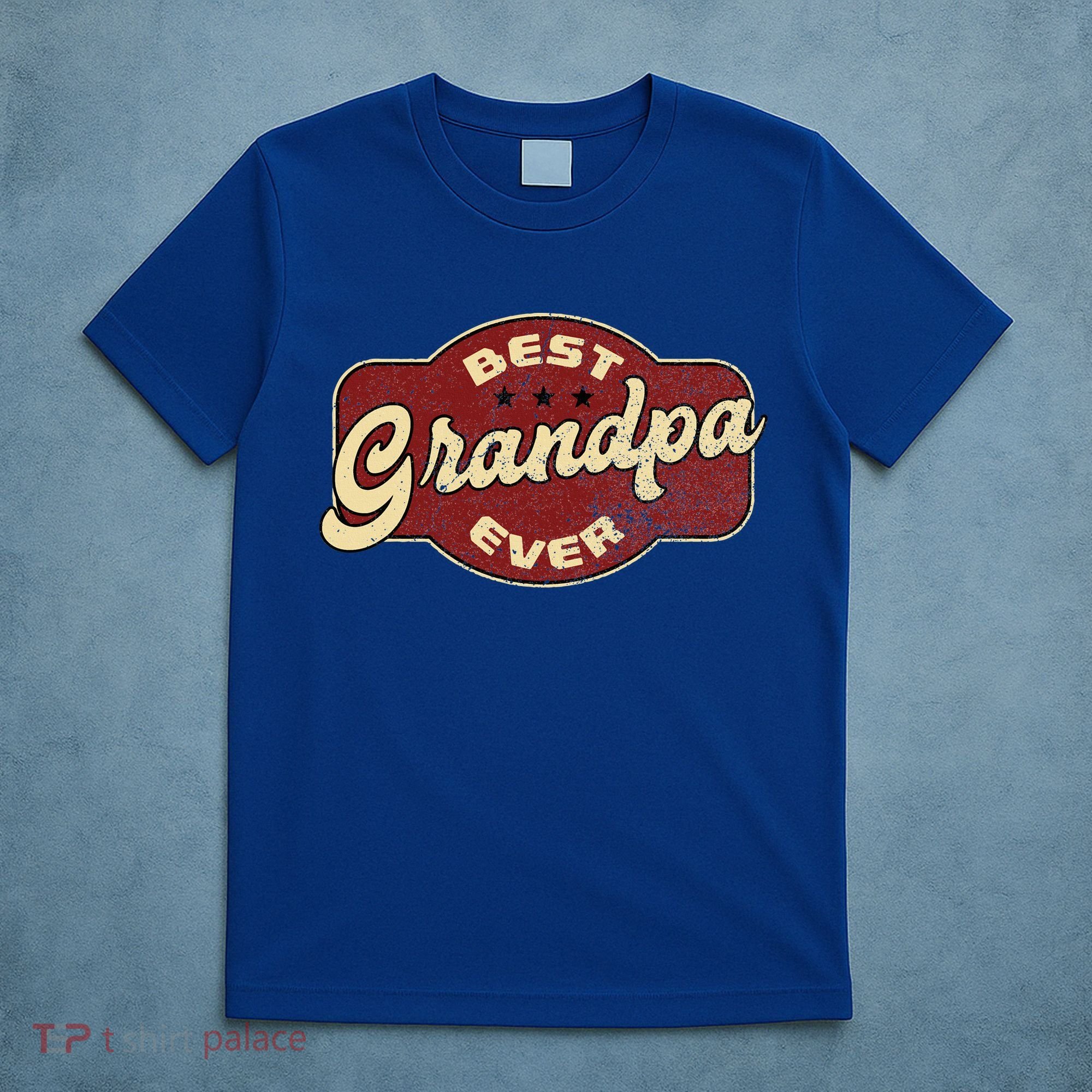 Vintage Best Grandpa Ever  T-Shirt