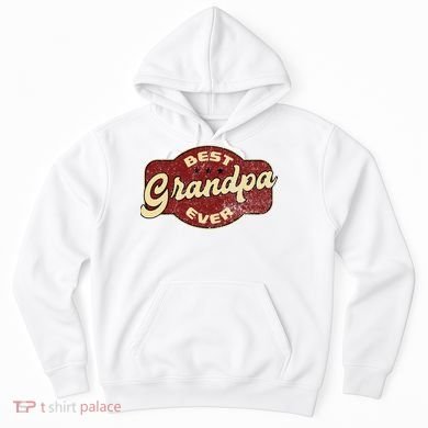 Vintage Best Grandpa Ever Hoodie
