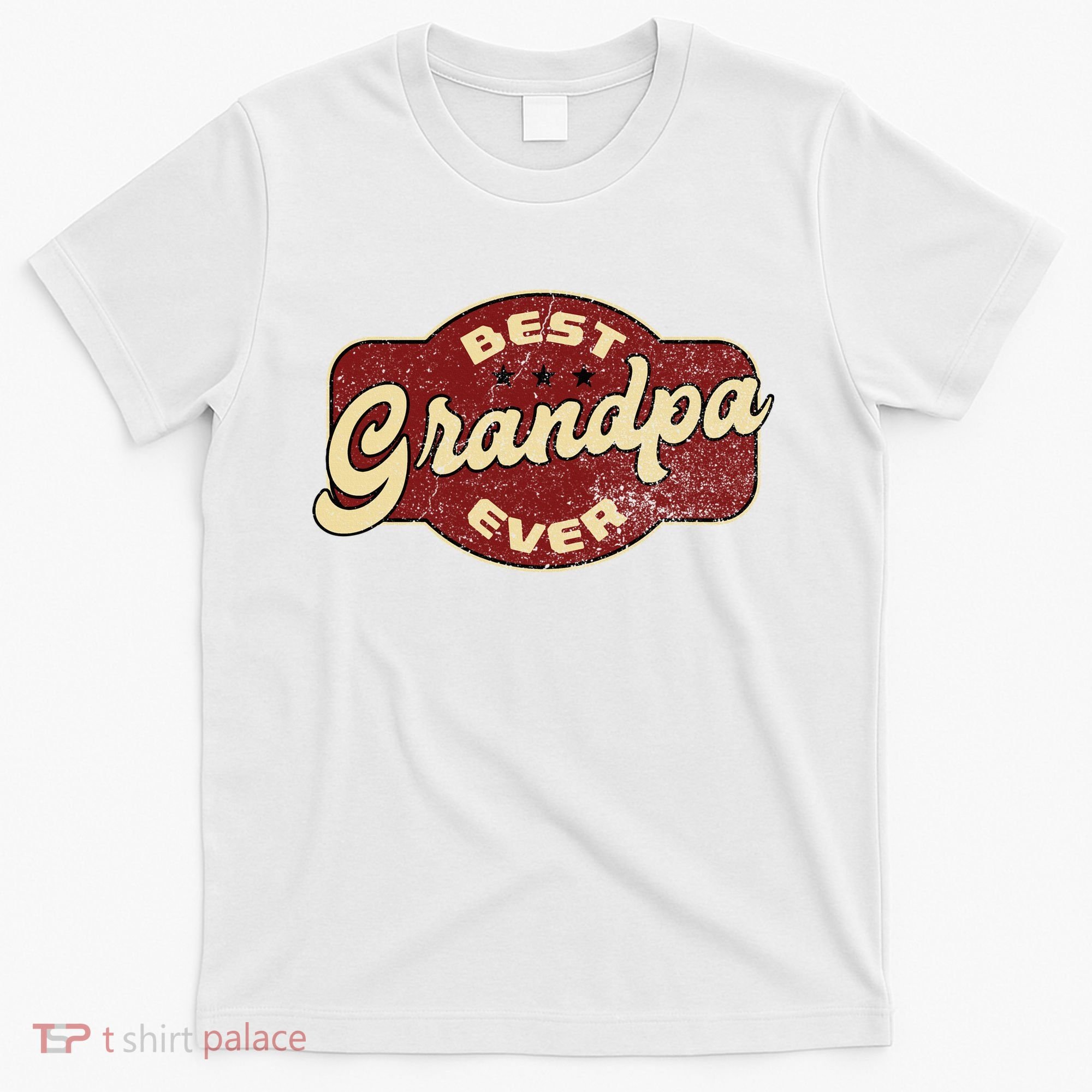 Vintage Best Grandpa Ever T-Shirt