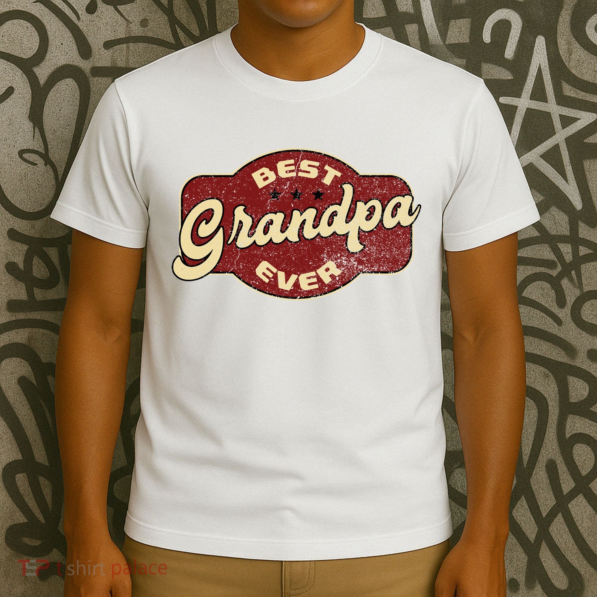Vintage Best Grandpa Ever T-Shirt