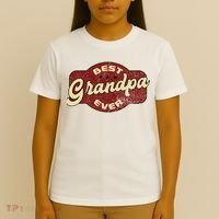 Vintage Best Grandpa Ever T-Shirt thumb 4