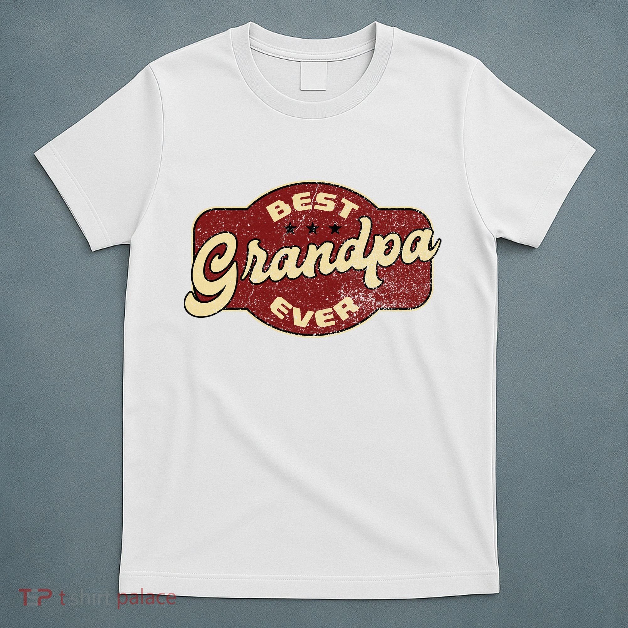 Vintage Best Grandpa Ever T-Shirt