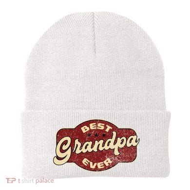 Vintage Best Grandpa Ever Beanie