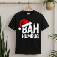 Vintage Bah Humbug Christmas Santa Funny Xmas Party T-Shirt thumb 2