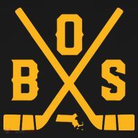 Vintage Boston Hockey Sticks State Outline T-Shirt thumb 7