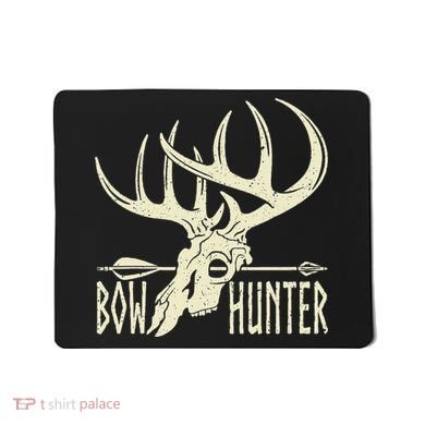 Vintage Bow Hunter American Deer Hunting Archery Mousepad