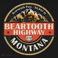 Vintage Beartooth Highway Mountain Hiking Nature T-Shirt thumb 7