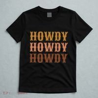 Vintage Brown Howdy Rodeo Western Country Texas Lover Gifts T-Shirt thumb 5