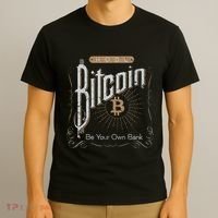 Vintage Bitcoin Hodl Be Your Own Bank Distressed Crypto T-Shirt thumb 3