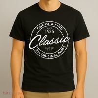 Vintage Born In 1926 Birthday Gift T-Shirt thumb 3