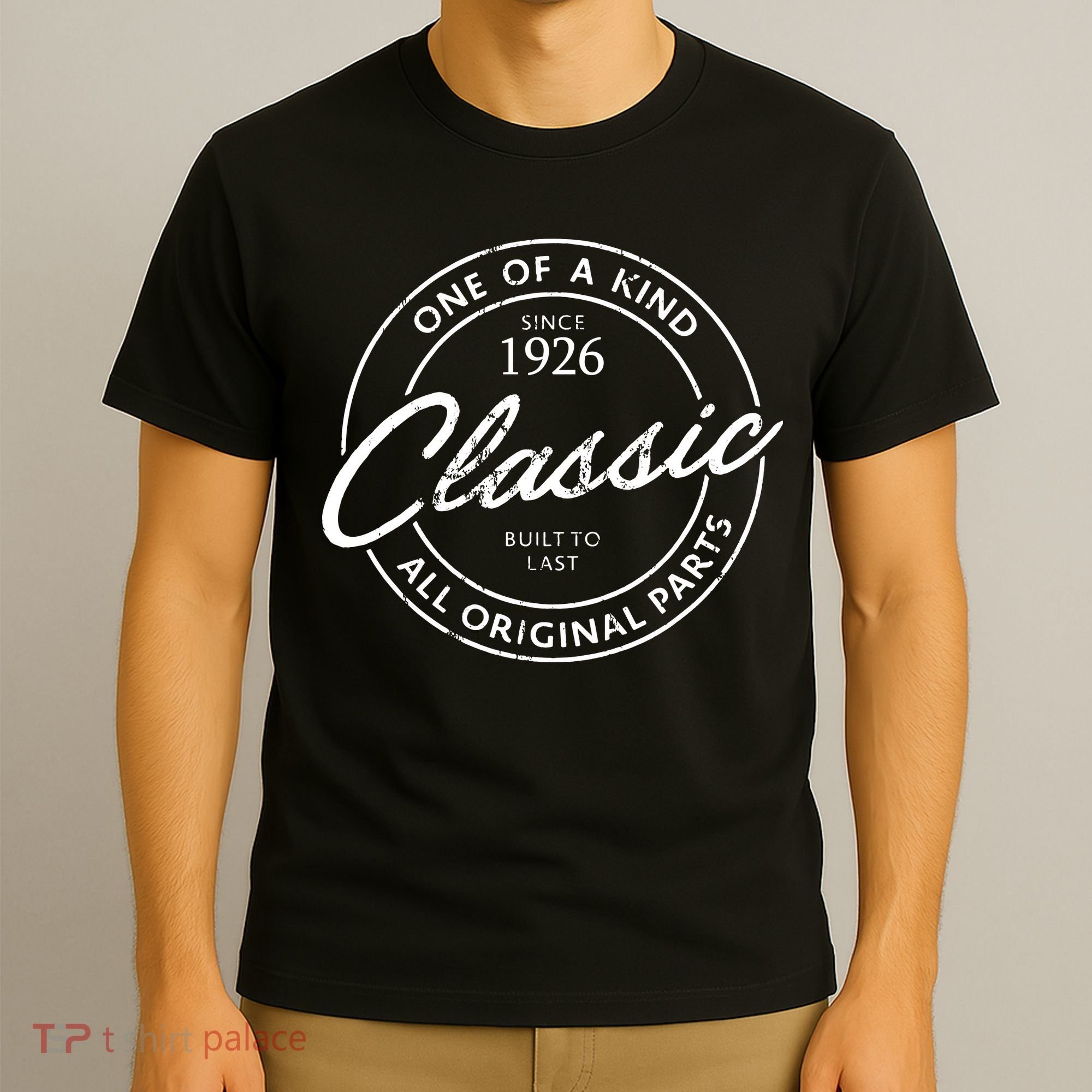 Vintage Born In 1926 Birthday Gift T-Shirt