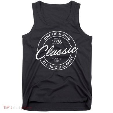 Vintage Born In 1926 Birthday Gift Tank Top