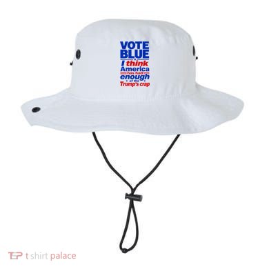 Vote Blue I Think America Has Had Enough of Trump's Crap Bucket Hat