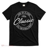 Vintage Born In 1956 Birthday Gift T-Shirt thumb 0