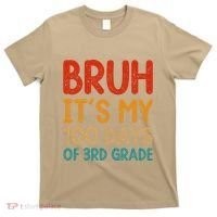 Vintage Bruh ItS My 100 Days Of 3rd Grade Boy Student T-Shirt thumb 0