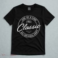 Vintage Born In 1961 Birthday Gift T-Shirt thumb 5