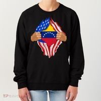 Venezuelan Blood Inside Me Venezuela Flag Gift Women's Sweatshirt thumb 0