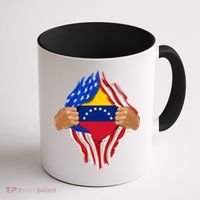 Venezuelan Blood Inside Me Venezuela Flag Gift Coffee Mug thumb 1
