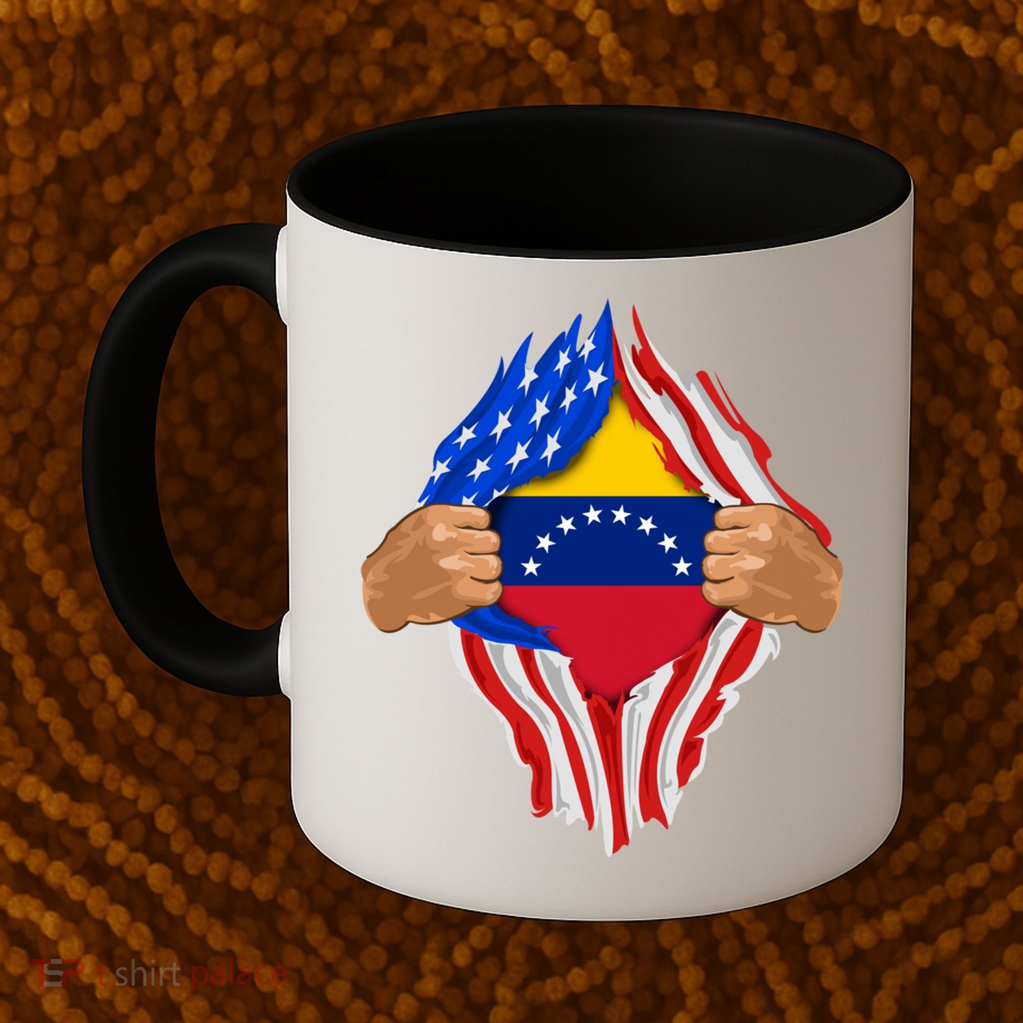 Venezuelan Blood Inside Me Venezuela Flag Gift Coffee Mug