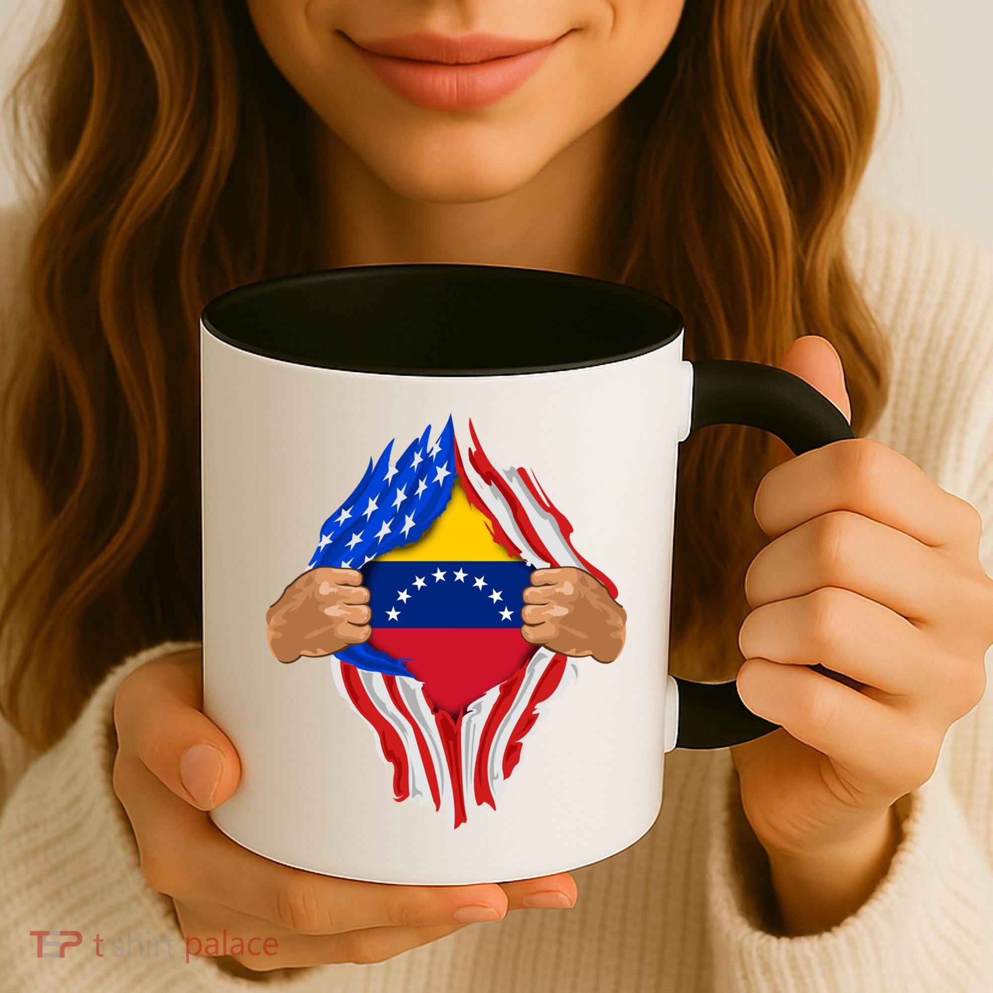 Venezuelan Blood Inside Me Venezuela Flag Gift Coffee Mug