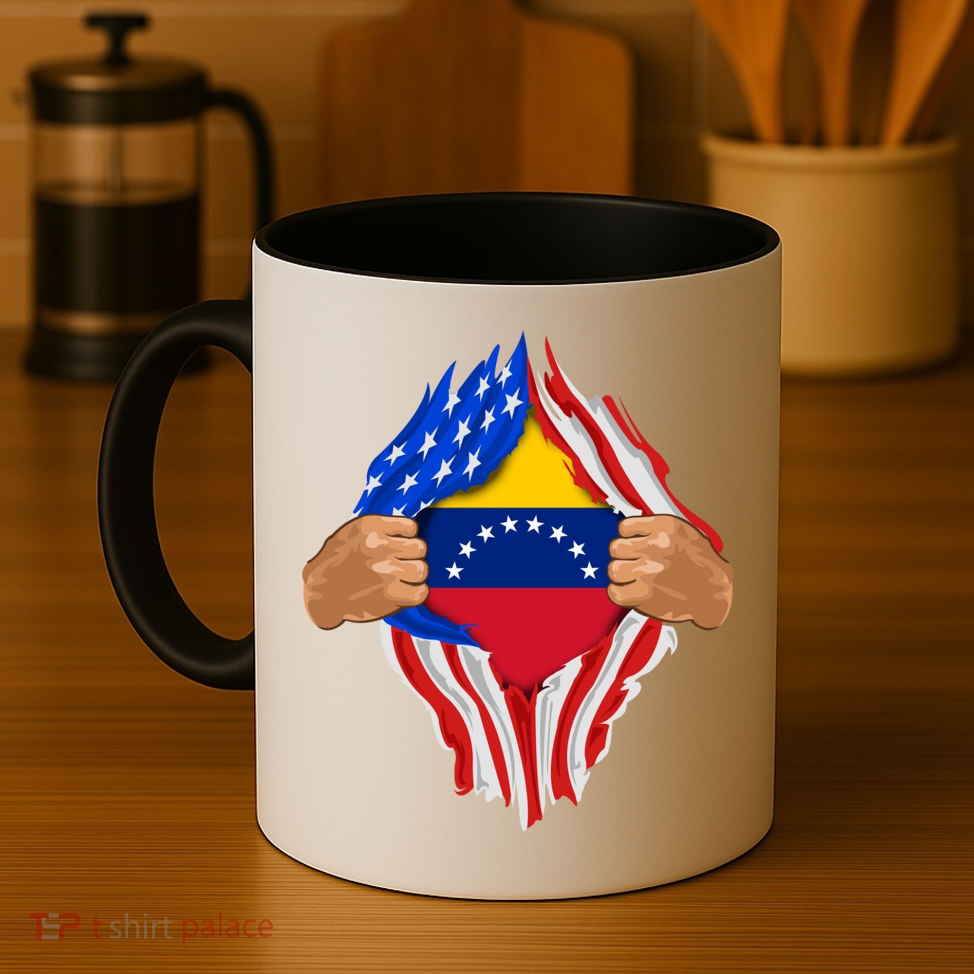 Venezuelan Blood Inside Me Venezuela Flag Gift Coffee Mug