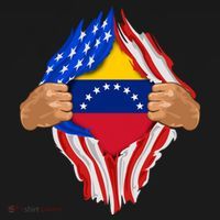 Venezuelan Blood Inside Me Venezuela Flag Gift Women's Hoodie thumb 2