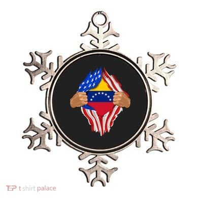 Venezuelan Blood Inside Me Venezuela Flag Gift Ornament