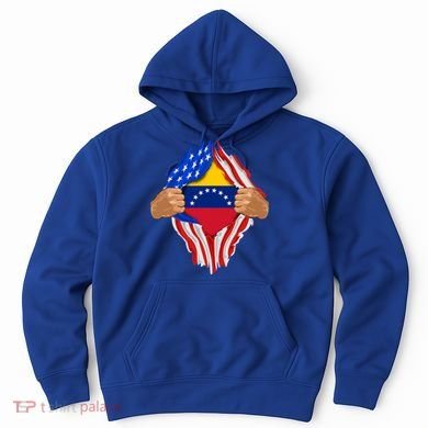 Venezuelan Blood Inside Me Venezuela Flag Gift Hoodie