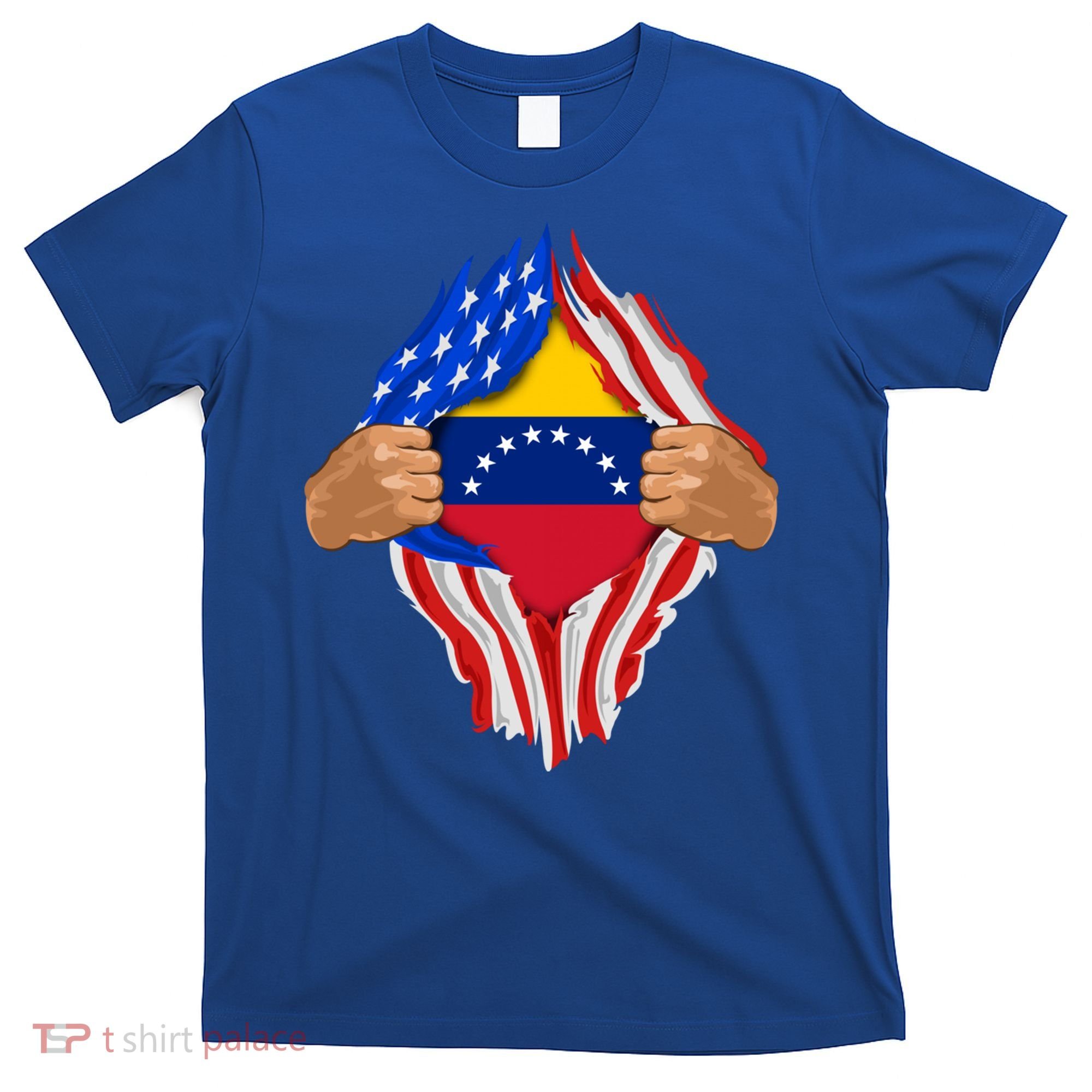 Venezuelan Blood Inside Me Venezuela Flag Gift T-Shirt
