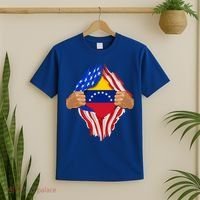 Venezuelan Blood Inside Me Venezuela Flag Gift T-Shirt thumb 2