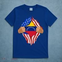 Venezuelan Blood Inside Me Venezuela Flag Gift T-Shirt thumb 5