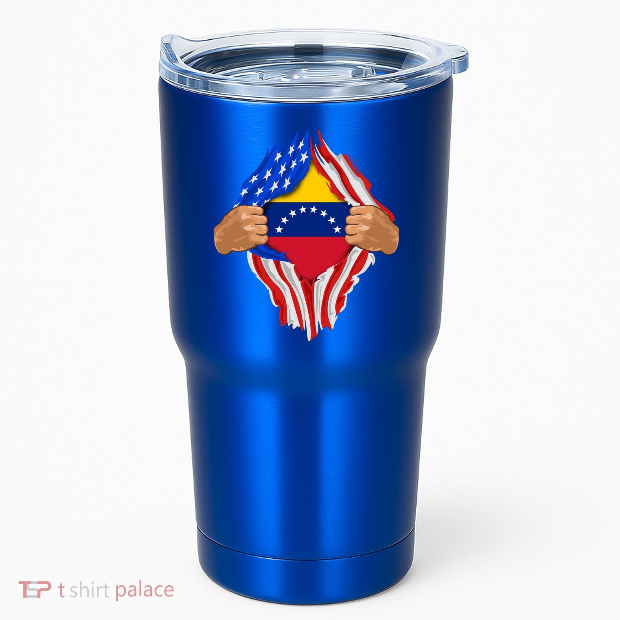 Venezuelan Blood Inside Me Venezuela Flag Gift Tumbler
