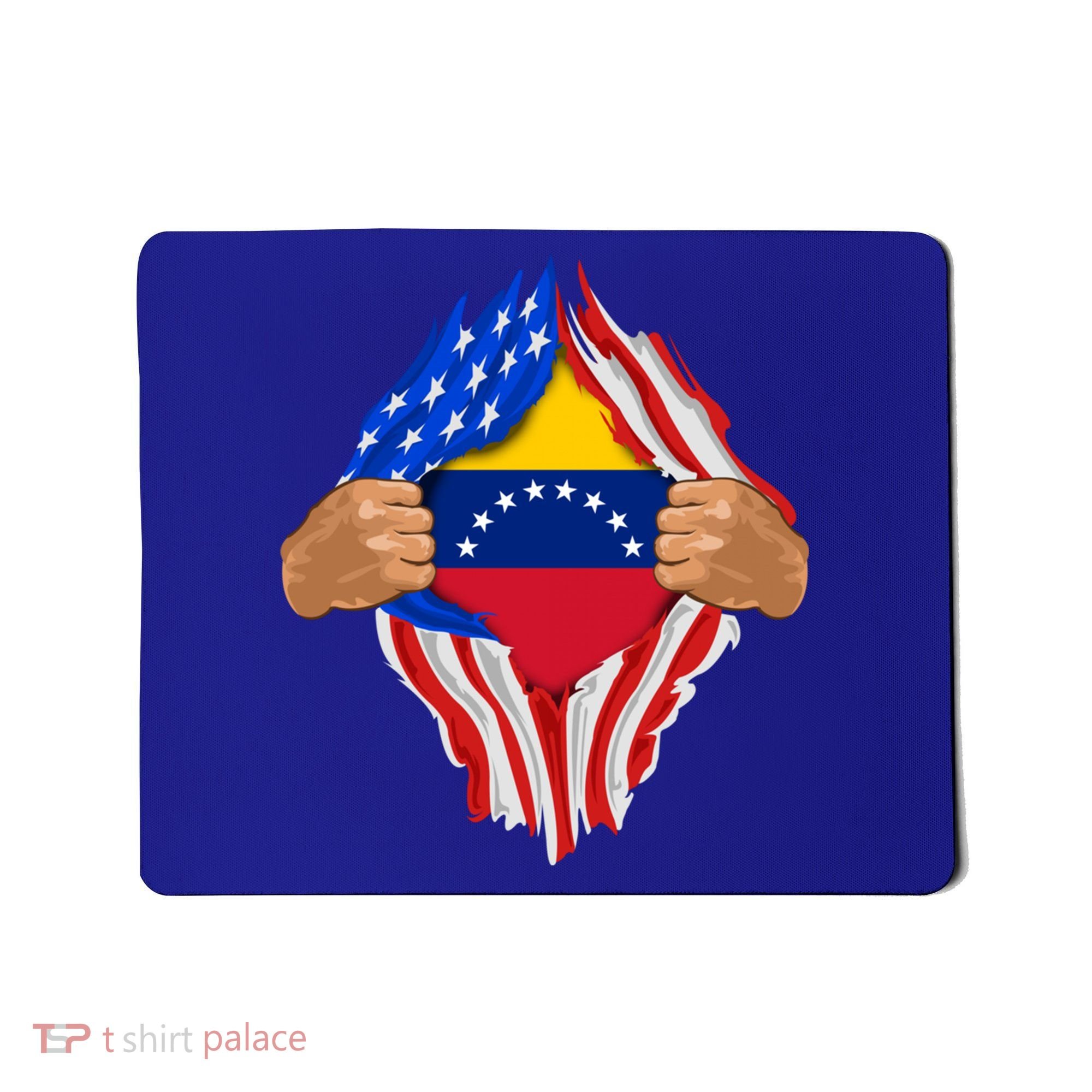 Venezuelan Blood Inside Me Venezuela Flag Gift Mousepad