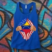 Venezuelan Blood Inside Me Venezuela Flag Gift Women's Tank Top thumb 3