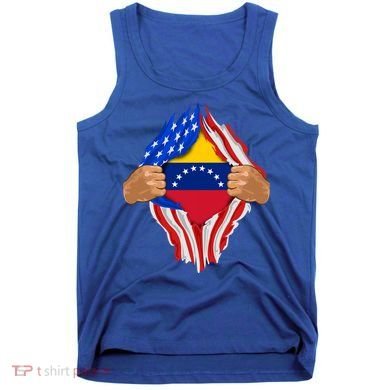 Venezuelan Blood Inside Me Venezuela Flag Gift Tank Top