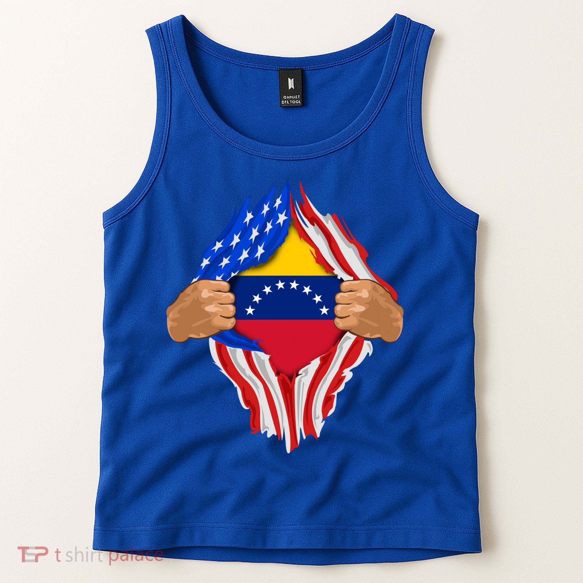 Venezuelan Blood Inside Me Venezuela Flag Gift Tank Top