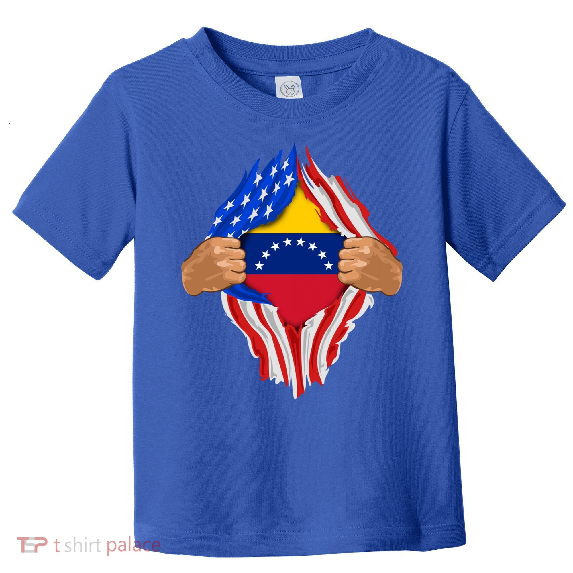 Venezuelan Blood Inside Me Venezuela Flag Gift Toddler T-Shirt