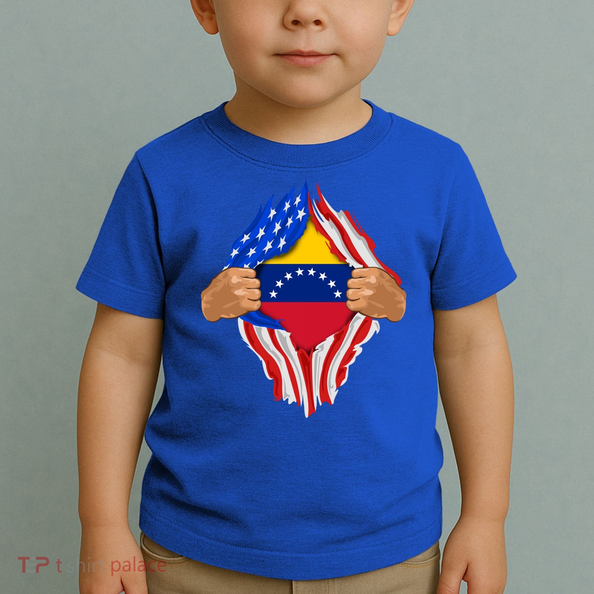 Venezuelan Blood Inside Me Venezuela Flag Gift Toddler T-Shirt
