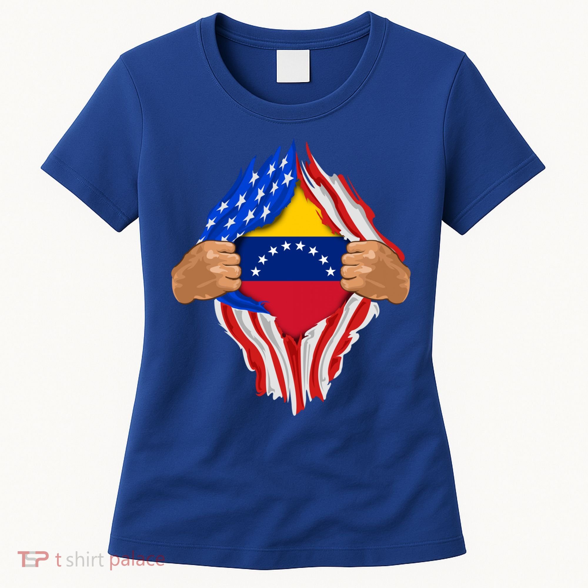 Venezuelan Blood Inside Me Venezuela Flag Gift Women's T-Shirt