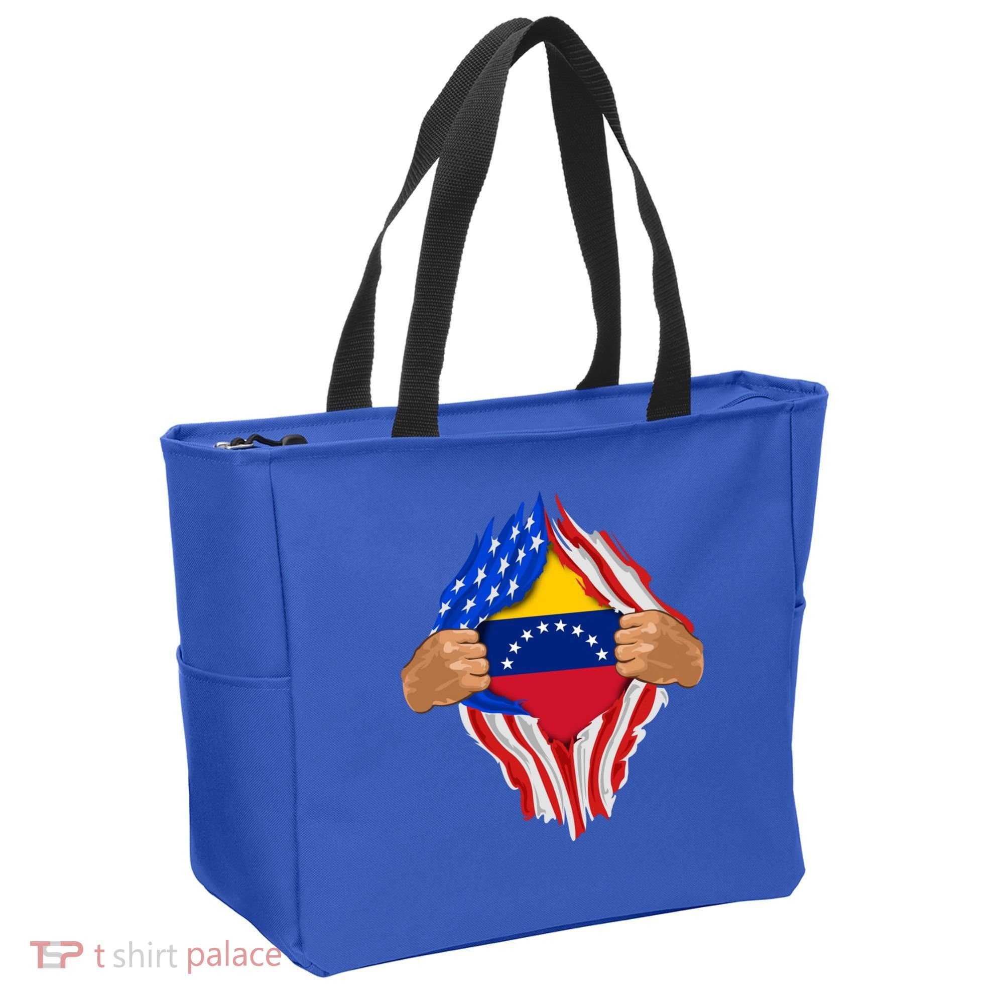 Venezuelan Blood Inside Me Venezuela Flag Gift Tote Bag