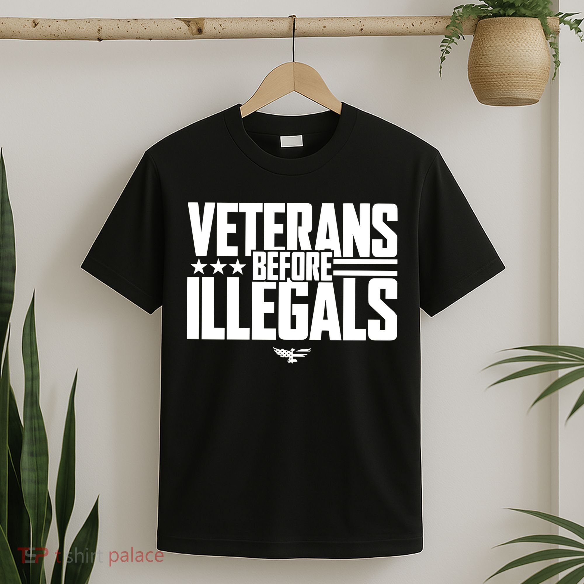 Veterans Before Illegals T-Shirt