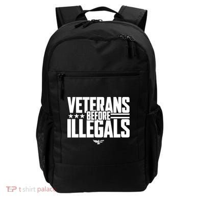 Veterans Before Illegals Backpack