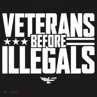 Veterans Before Illegals 16 in Basic Backpack