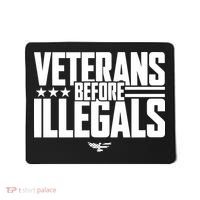 Veterans Before Illegals Mousepad thumb 0