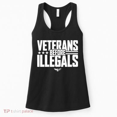 Veterans Before Illegals Women's Tank Top