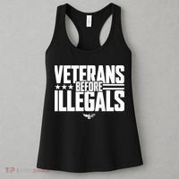 Veterans Before Illegals Women's Tank Top thumb 3