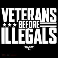 Veterans Before Illegals Toddler Hoodie thumb 2