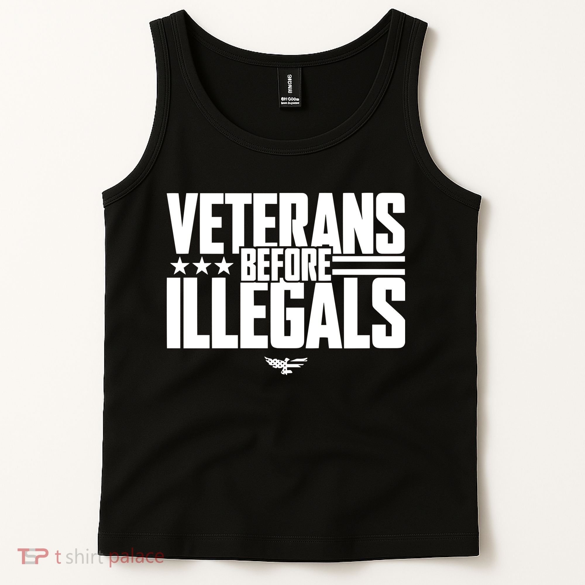 Veterans Before Illegals Tank Top