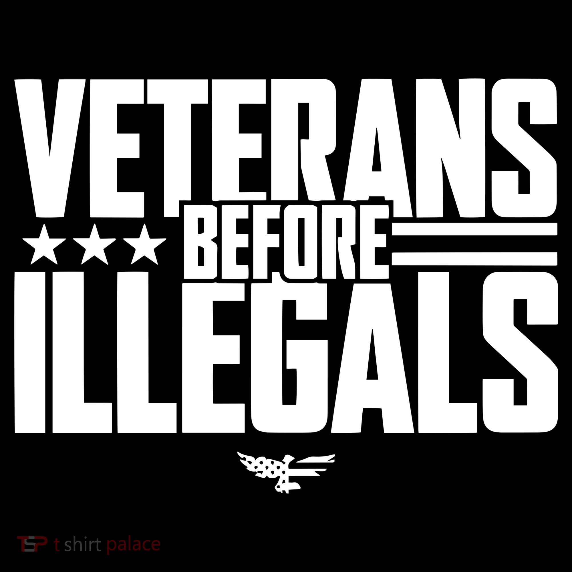 Veterans Before Illegals Tank Top