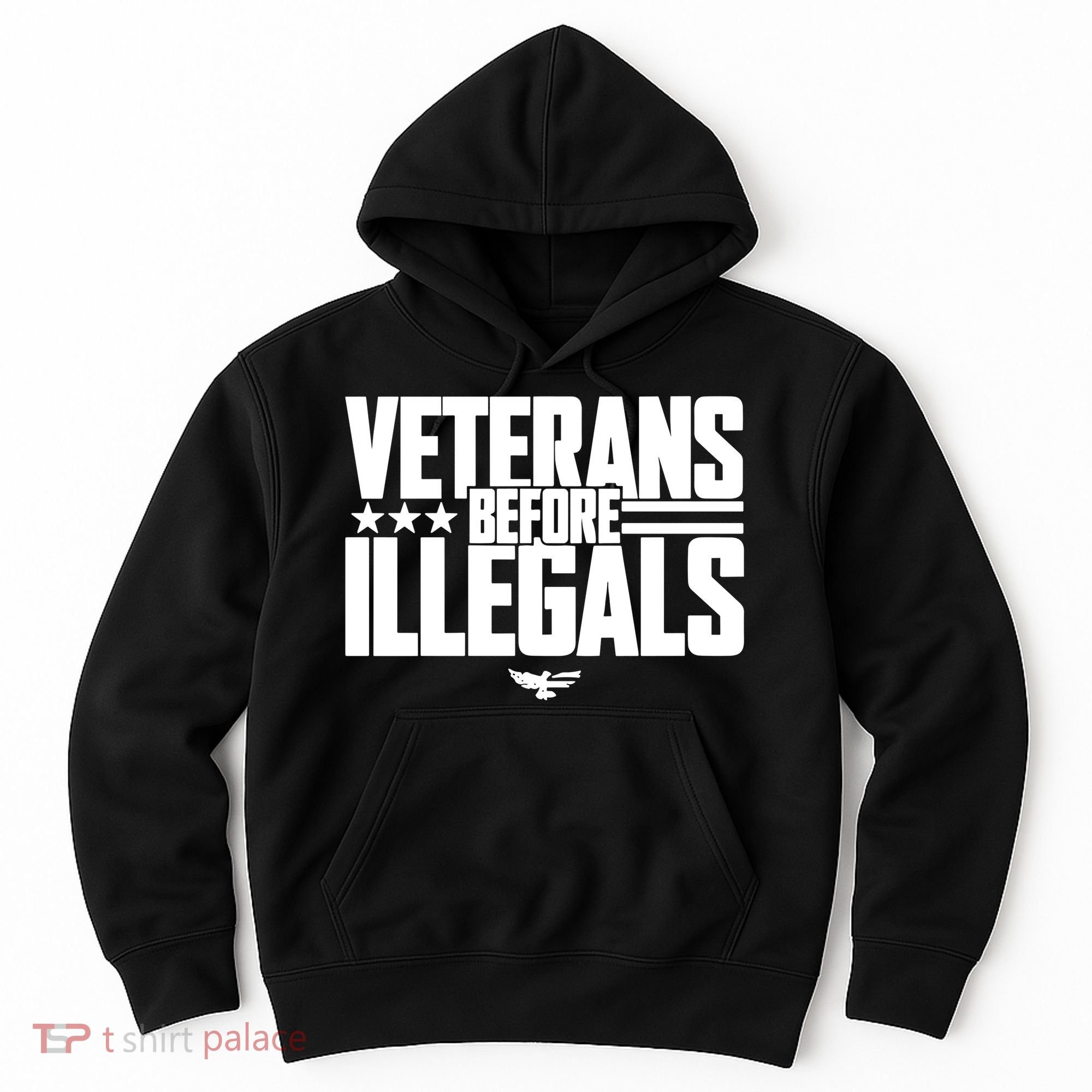 Veterans Before Illegals Hoodie